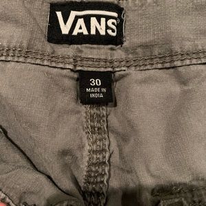 Vans size 30 shorts with extra pocket